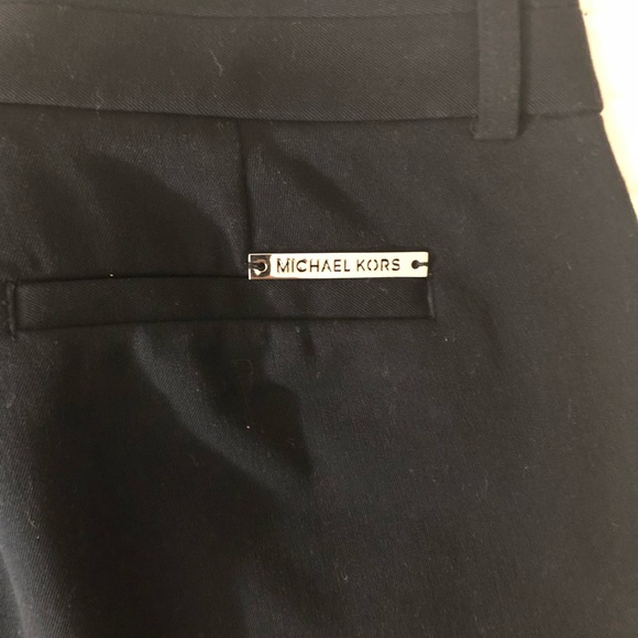 Michael Kors Dark blue pants women - Picture 2 of 4